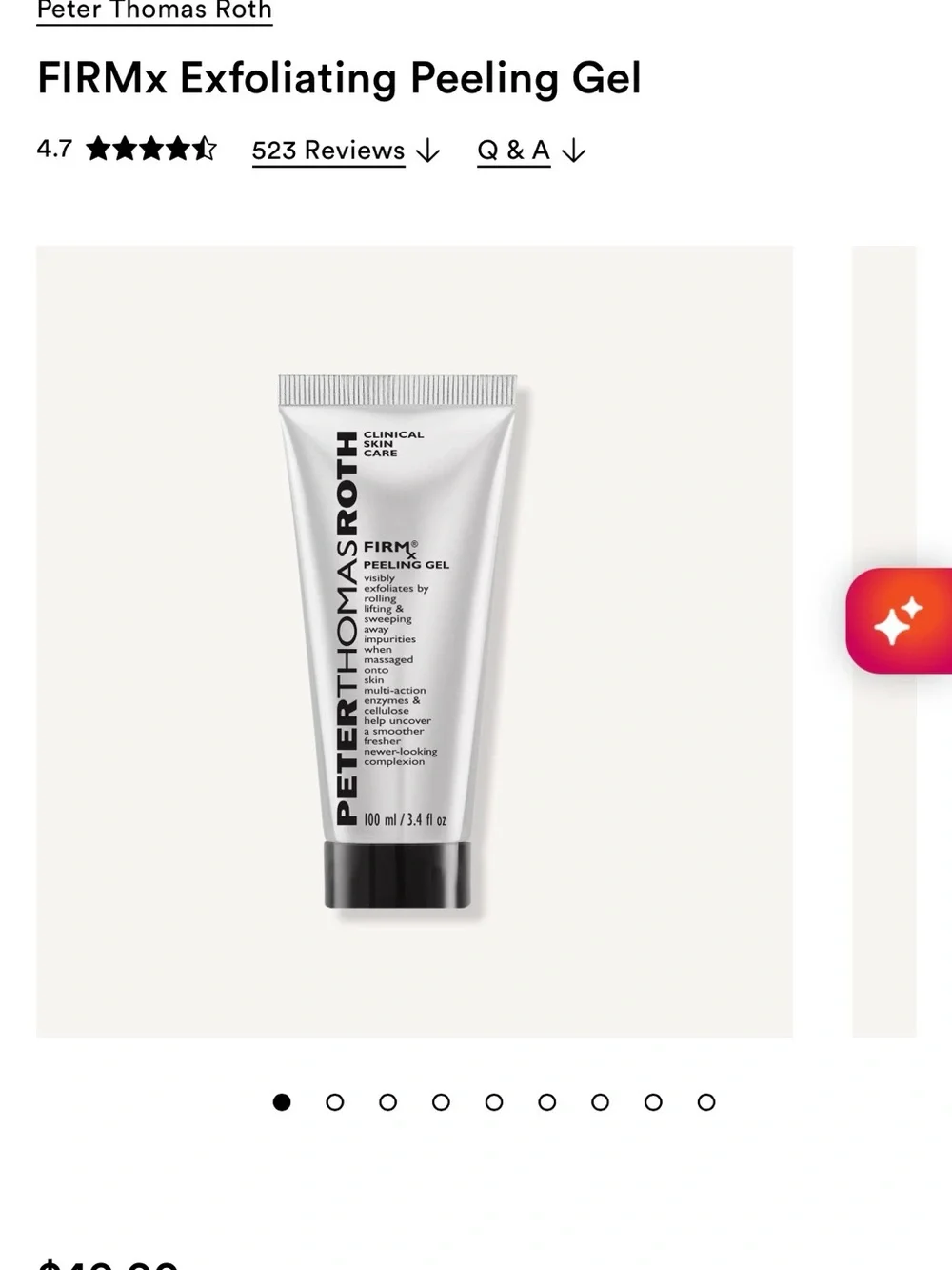 Peter Thomas Roth Firmx Peeling Gel 100 mL